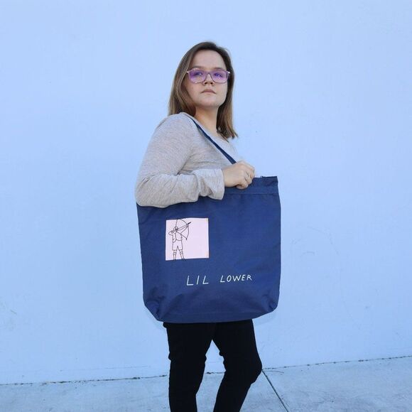 NWT Marc by Marc Jacobs Limited Edition Large Travel Canvas Tote Navy - Picture 1 of 7